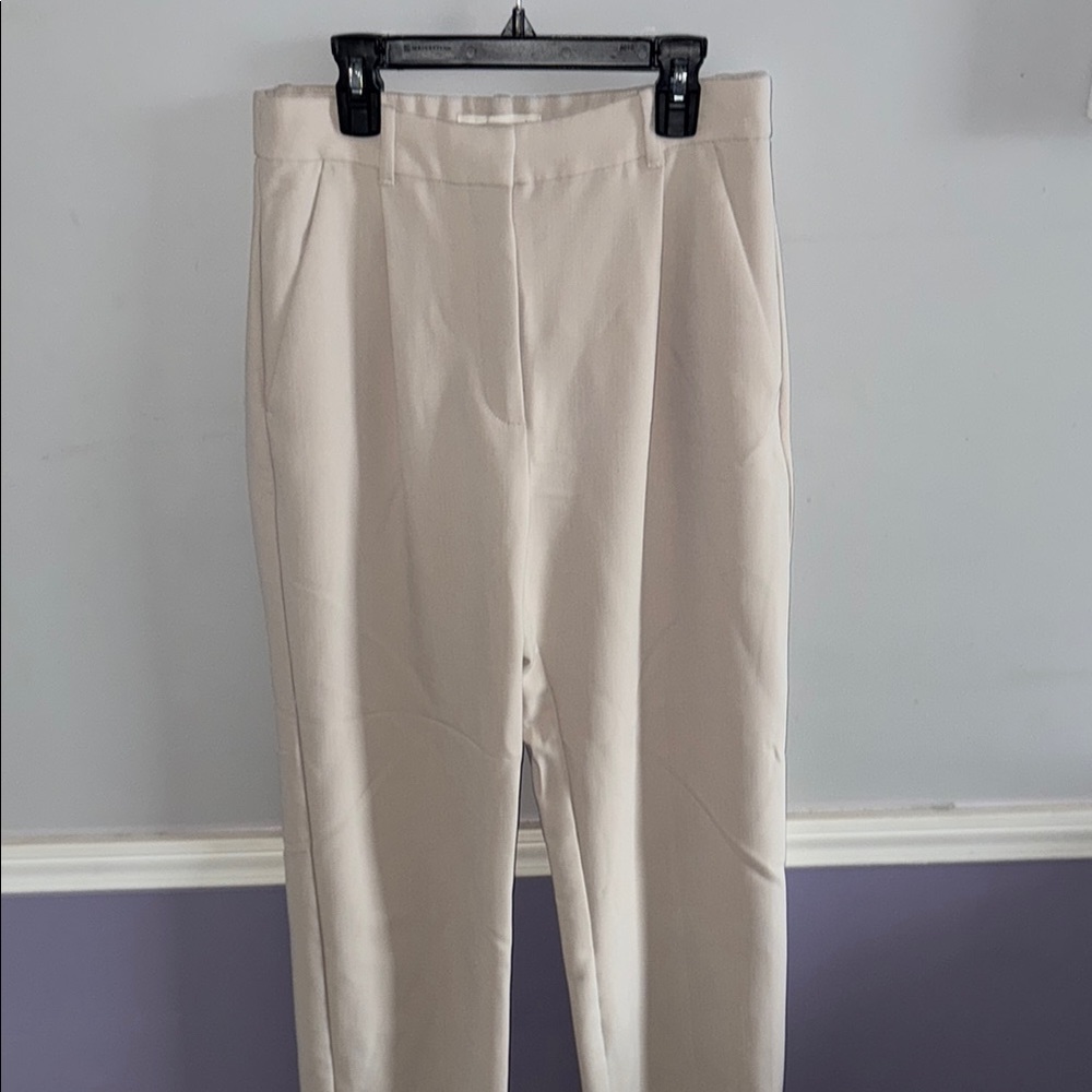 Elegant Cream Women's Pants